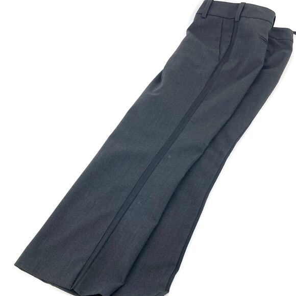 Zadig & Voltaire Womens Gray Wool Cropped Flat Front Dress Pants 34 US Size XS - Picture 1 of 16